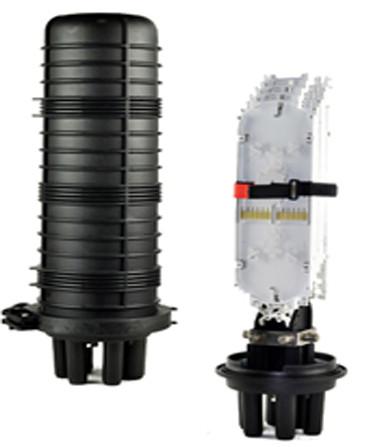 Fiber vertical optic splice closure with 5 ports ETC-D004 φ205×540MM