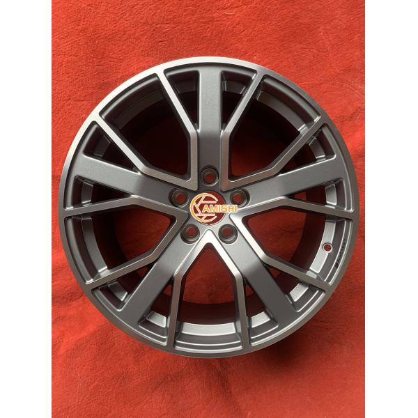 Grey Aluminum ET40 5x112 18 Inch Wheels , 66.5 Hole Rim For Audi A4