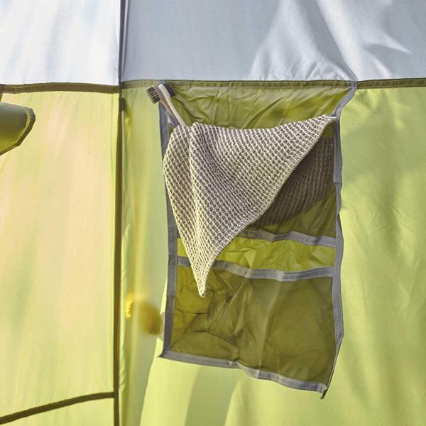 Floorless Polyester Fiberglass Privacy Shelter Tent 130x130x210cm