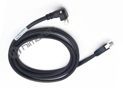 Right Angle Gigabit Ethernet Cable GigE Cat5e S/STP Screw Lock Cables