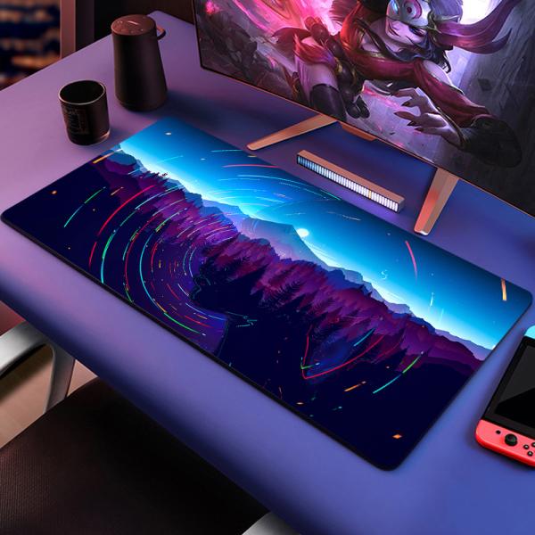 Customizable Thickness 2/3/4/5/6mm Waterproof Fabric Desktop Extended Gaming Mat