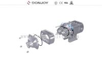 Pompe de vis sanitaire de double du transfert SS316L 3500rmp de nourriture