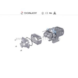 Pompes à double vis SS316L