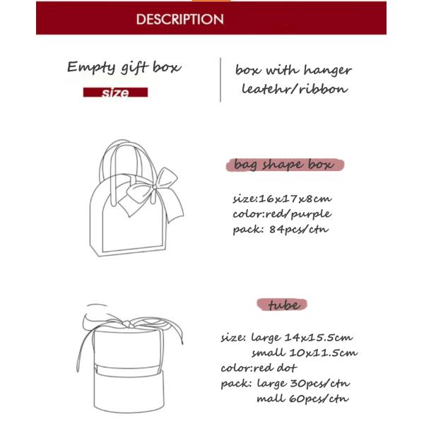 OEM Спасибо подарочный бумажный ящик Polkadot картонный подарочный упаковочный ящик для парфюмерии