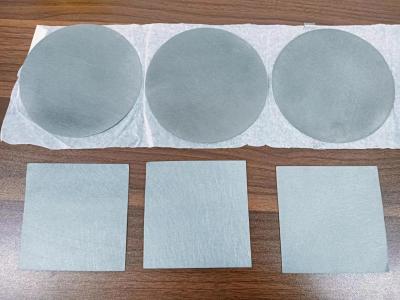 500 MPa Resistência à tração Filtro de fibras de titânio de fibras de carbono para uso industrial