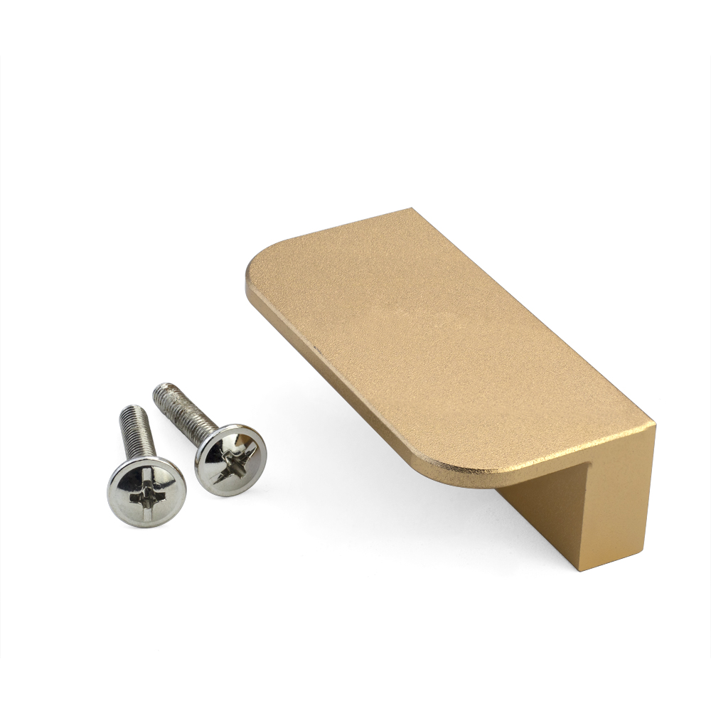 New Alloy Gold square Cabinet Knobs Aluminum Cabinet Handle Maniglie Color Rame Per Mobili Cucina for Furniture Door