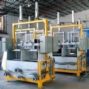 Small  Pulp Semi Automatic Paper Dish Making Machine  80KW Reciprocating