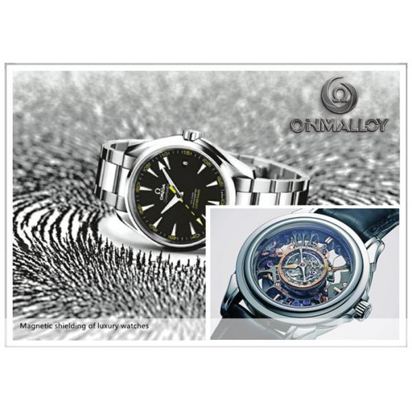 El sellado de la precisión que blinda magnética alea la superficie brillante para los relojes de lujo