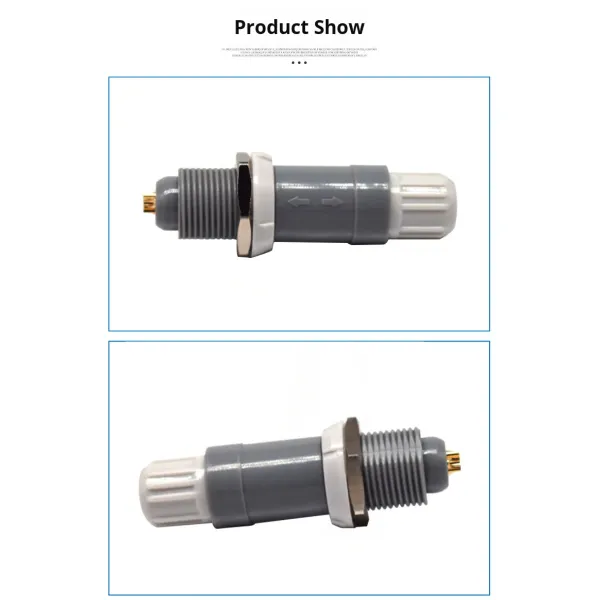 Beauty Instrument Connector 1P3 Core Plastic Push-Pull Self-Locking Monitor Body Temperature Medical Equipment Plug Alcohol