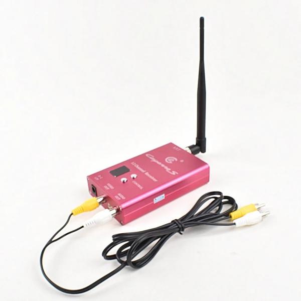 Puissance élevée 1.2Ghz 8W LOS UAV / FPV Transmetteur et récepteur vidéo sans fil pour drones