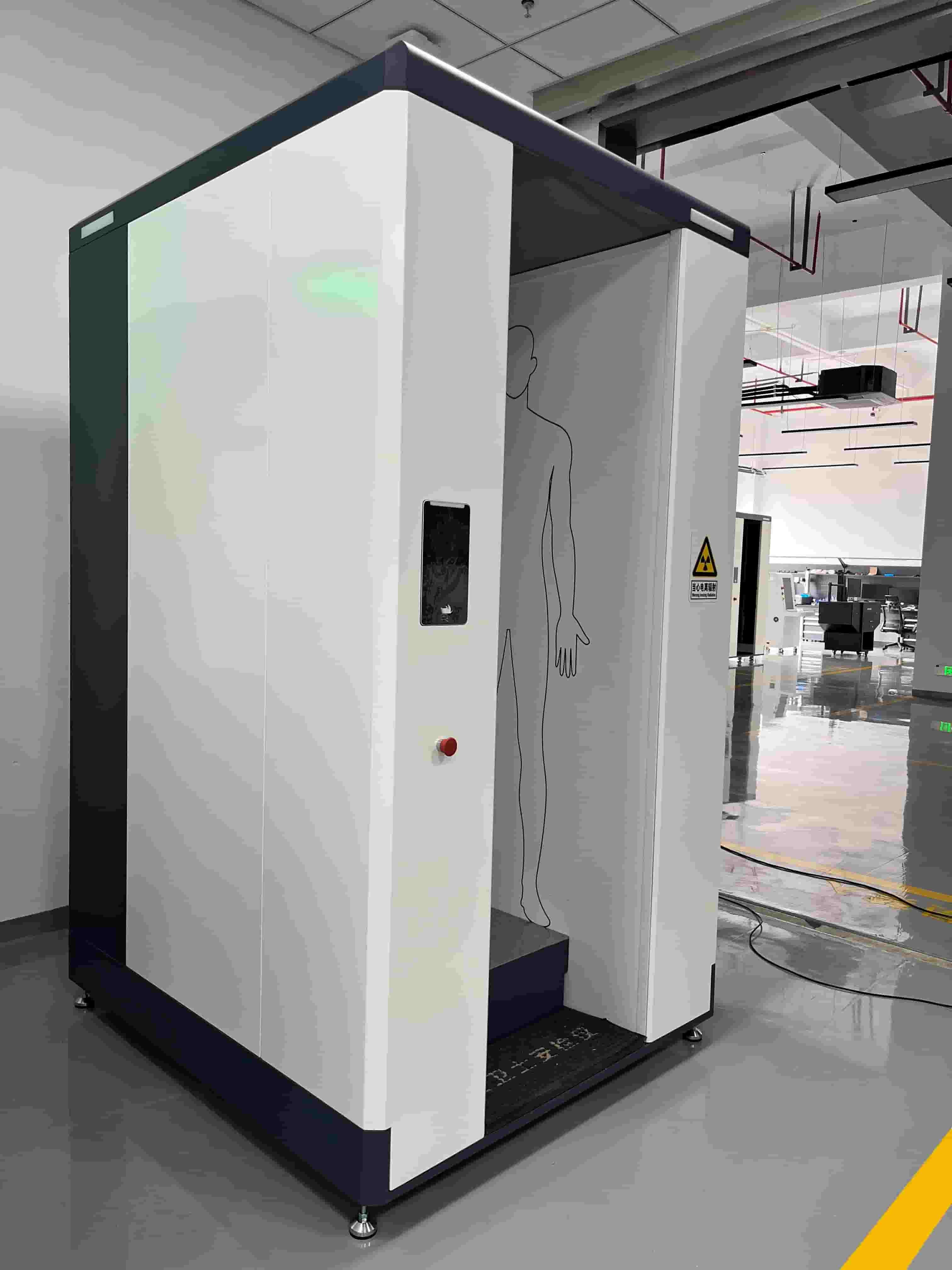 127/220VAC AI Airport Body Scanner Smaller Footprint With Better Imaging