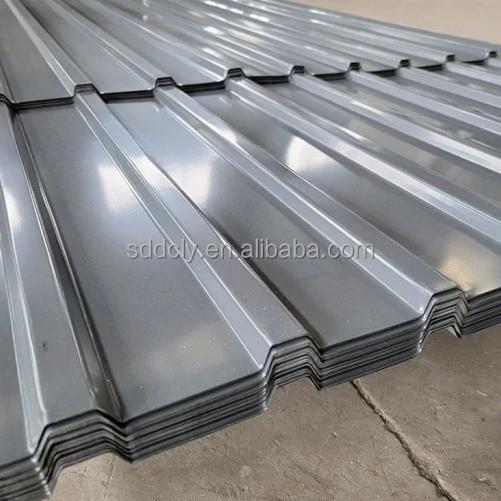 Chapa de aço galvanizado corrugado pré-pintada de metal 2 mm GI para serviço de processamento de telhados e perfuradores