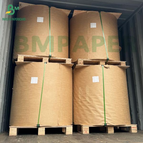 Высокая пористость 70 ггм 80 ггм мешок крафт бумаги для 40 кг цементных пакетов