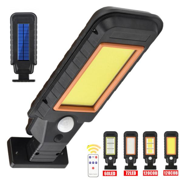 Outdoor 100COB 210COB 25W Pole Solar Street Light With 2400mAH Battery