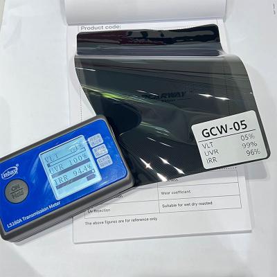 Sputter Window Film GCW-05 Dark Black Double Layers Nano Ceramic Film