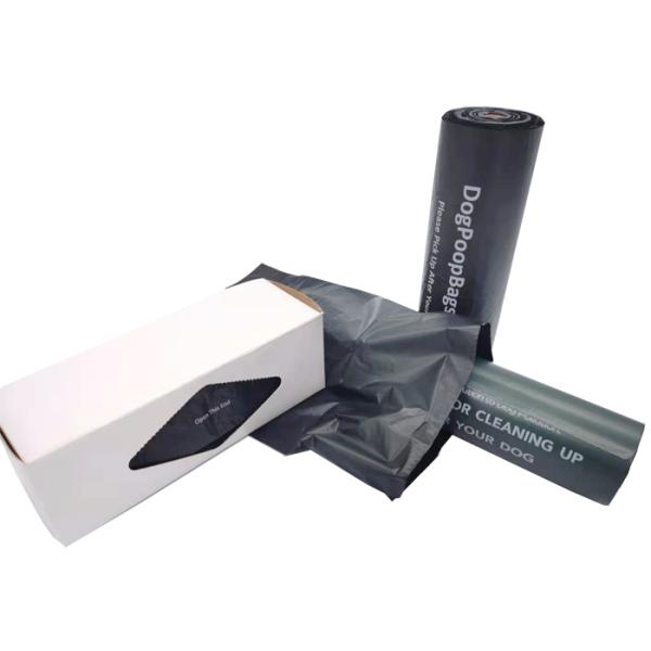 Roll HDPE Recyclable Reusable Bags 0.7 Mil Dog Waste Poop Bags