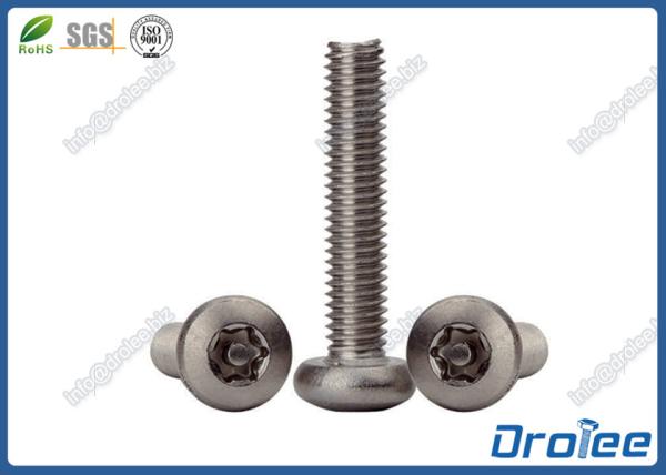 304/316/18-8 Stainless Steel Pan Head Pin-in Torx Tamper Proof Screws