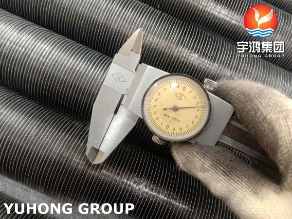 ASME B163 N04400 G Type Fin Tube Monel 400 with Aluminium FIN For Air Conditing