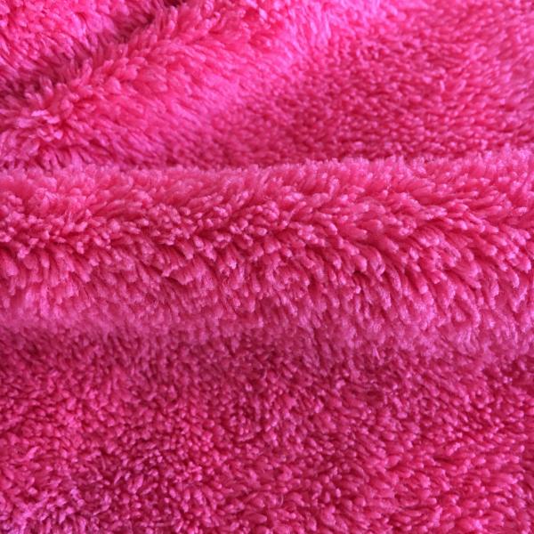 high weight coral fleece  two sides brushed absorbing square towels