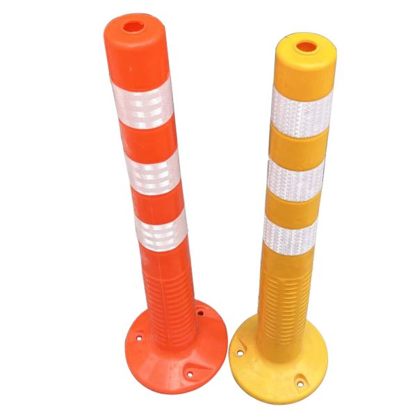 High Visibility Reflective Delineator Post for Highway Traffic Safety with Flexible PU Material