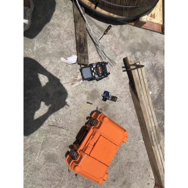 Outdoor Fiber Optic ADSS Cable 24core SM with long span distance 200meter -1500Meter