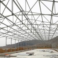Casa de galinha dobro da casa pré-fabricada da construção de aço do andar para a exploração avícola