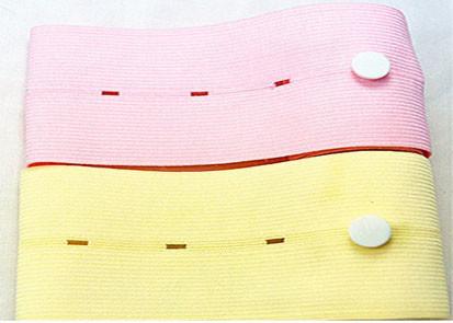 Hospital Fetal Monitor Belts Adjusting 5 Inch Buttonholes For Maternity Women