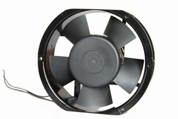 Exhaust Cooling 220V AC Brushless Fan , 7 Inch AC Radiator Fan Plastic Impellear