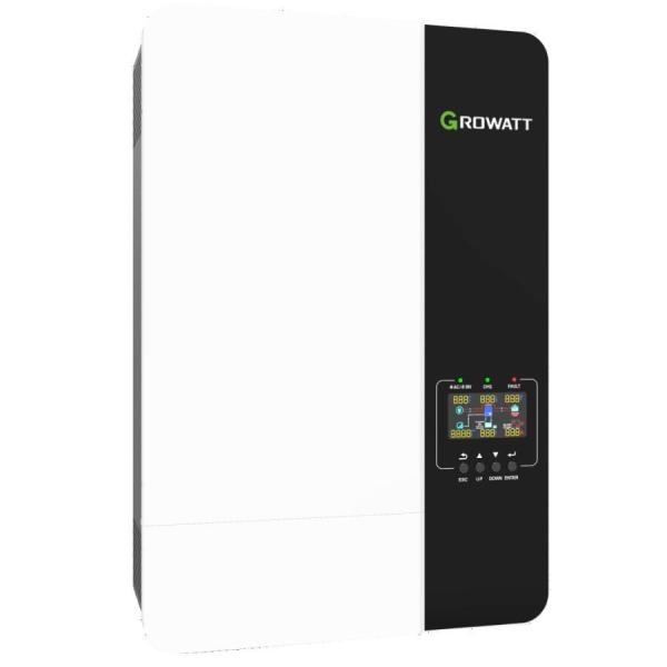 Home Growatt Off Grid Solar Inverter 5kW 48V With 6000W PV Input / Parallel Operation