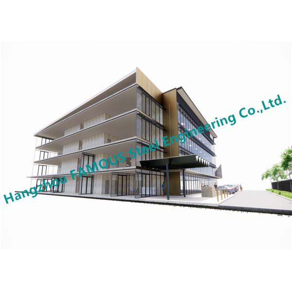 Heat Insulation Triple Silver Low E Glass Curtain Wall for Commercial Building
