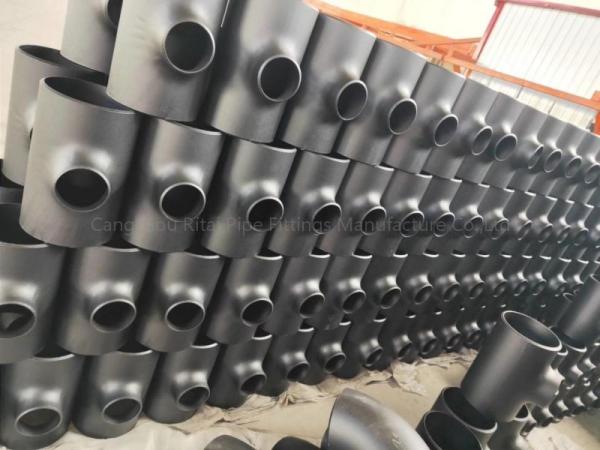 DN10 Butt Weld Fittings Q235 Welded 45 Degree Lateral Pipe Fitting Unequal