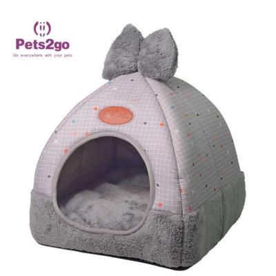 Micro esteira ultra macia removível das camas do cão do luxuoso 0.6kg