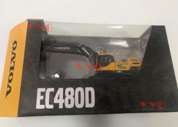 Modèle d'alliage de 1h50 de Volvo EC480D d'excavatrice approprié à la collection