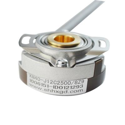 Codificadores incrementais do eixo oco externo do diâmetro 40mm através do furo 6mm 1024ppr KN40