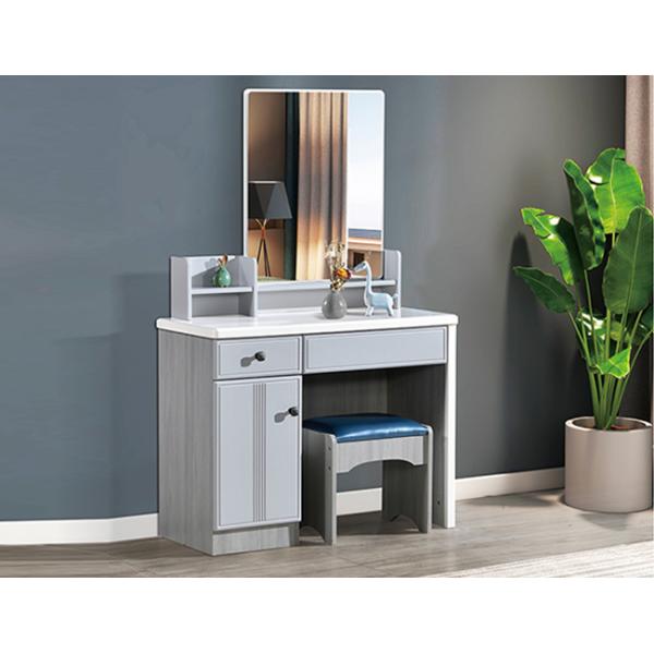 Solid Wood MDF 5pcs Nordic Bedroom Furniture Set Cabrini