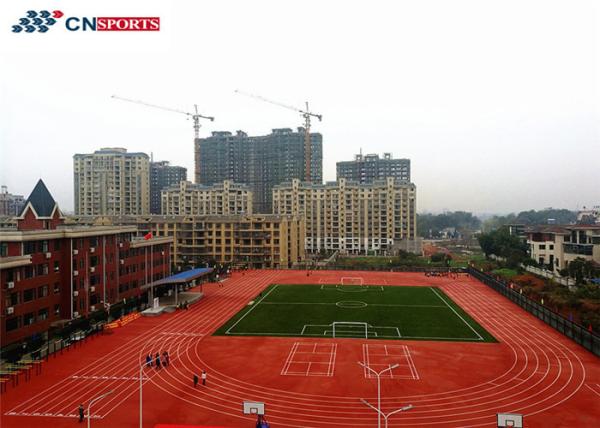 Polyurethane Public Running Track 10mm Outdoor Jogging Track Runway