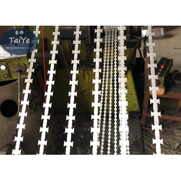 Spiral Intersecting Razor Barbed Wire Good Appearance High Fastness