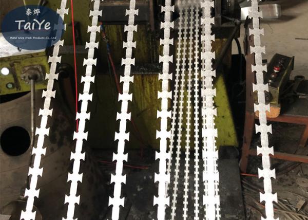 Spiral Intersecting Razor Barbed Wire Good Appearance High Fastness
