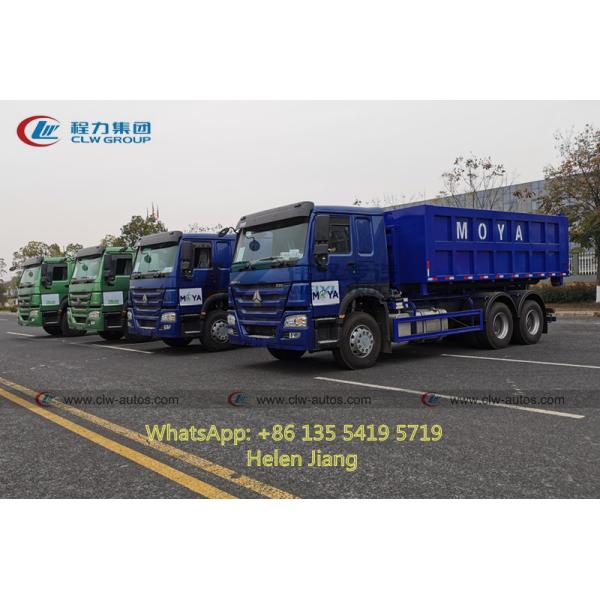 Howo 6x4 20T Roll Off Hydraulic Hooklift Garbage Collection Truck