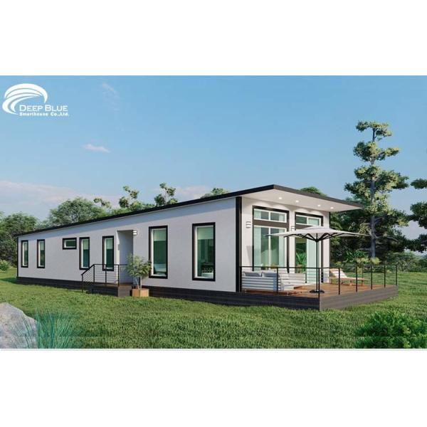 ICC EN-1090 Light Frame Prefab Steel Mobile House Villa Kits Wooden Bungalows