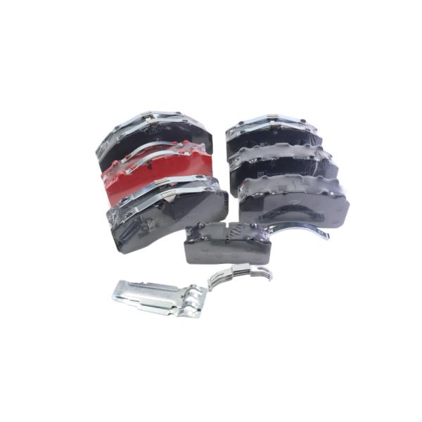 100% Inspection Black Heavy Duty Truck Disc Brake Pads for Trailer Chassis Parts