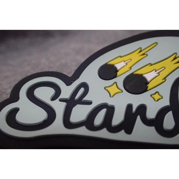 Eco - Friendly Stick On Handmade Rubber Logo Patches