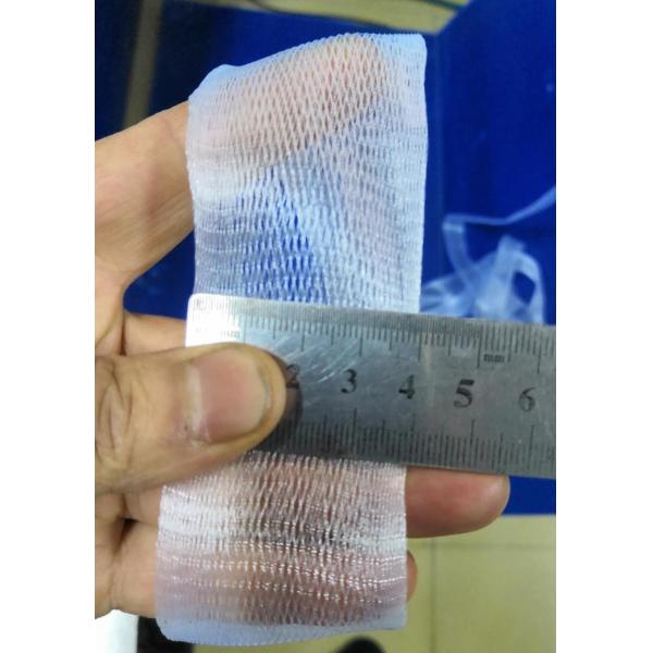 Transparent PE Mesh Protective Netting Sleeve Environmental Protection Easy To Carry