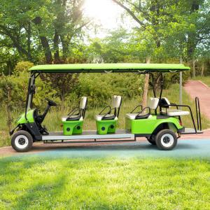 Carrinho de golfe de limusine elétrico personalizado para 8 passageiros