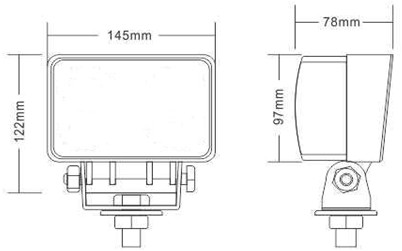 BB-29（Epistar/CREE led work light)-45W
