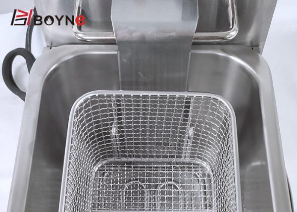 cozinha 2.86kw comercial que cozinha o equipamento frigideira do tanque de 4 litros única
