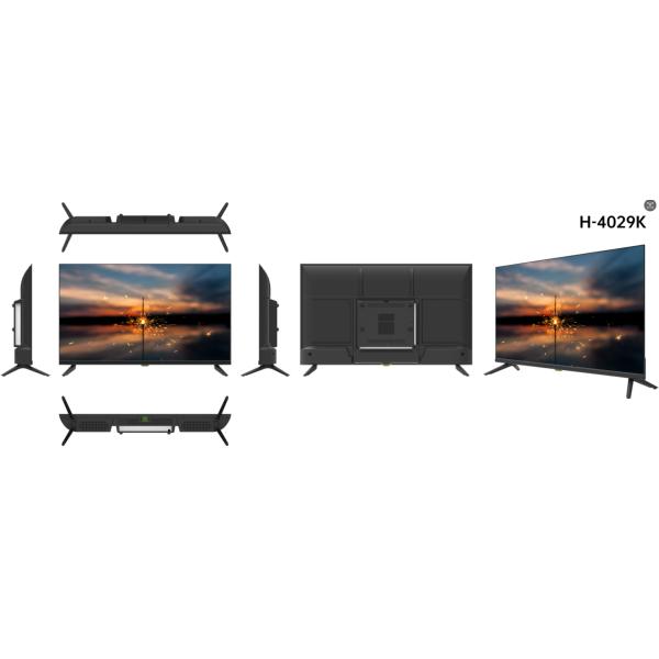 Frameless Type 40 Inch Smart TV Ultrathin Thickness Hospitality TV