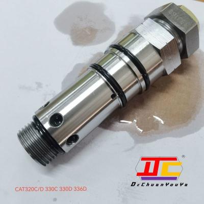 103-8177 E320C E325D E329D E300D E336D Excavator Relief Valve , Main Relief Valve  Digger Parts