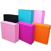 Projeto Mini Corrugated Paper Box vazio colorido do OEM