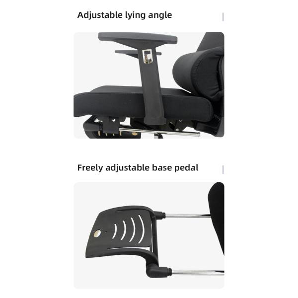 450 - 510mm Height Reclining Office Chair Adjustable Modern Swivel Office Chair